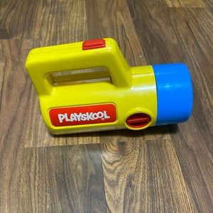 Vintage Playskool flashlight